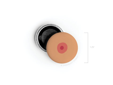 Boob Button Magnet – Medium