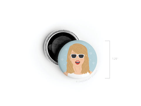 TS 1989 Button Magnet