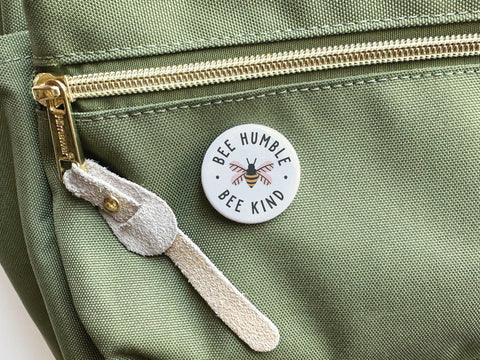 Bee Humble Bee Kind Pinback Button