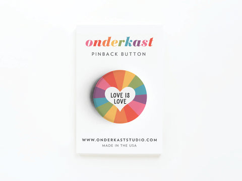 Love Is Love Pinback Button