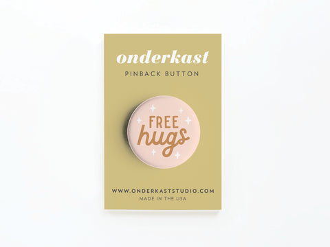 Free Hugs Pinback Button