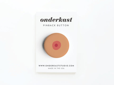 Boob Pinback Button – Medium