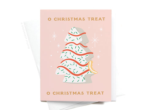 O Christmas Treat Greeting Card