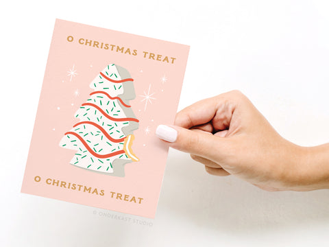 O Christmas Treat Greeting Card