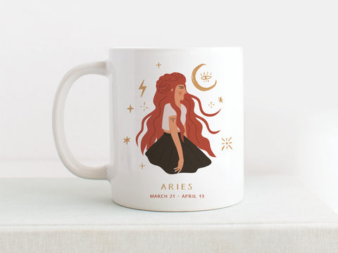 Aries Zodiac Mug