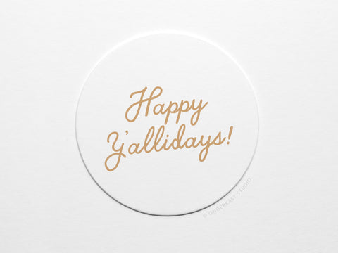 Happy Y’allidays Coaster Set