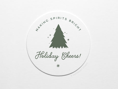 Holiday Cheers Coaster Set