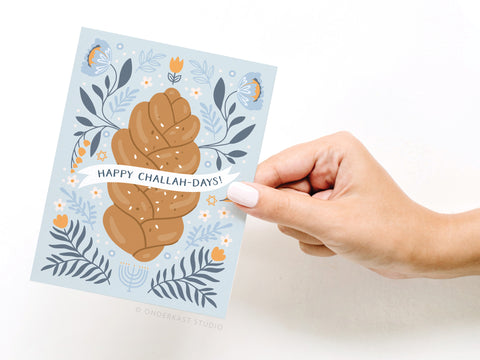 Happy Challah-days! Greeting Card