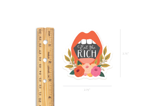 Eat the Rich Sticker