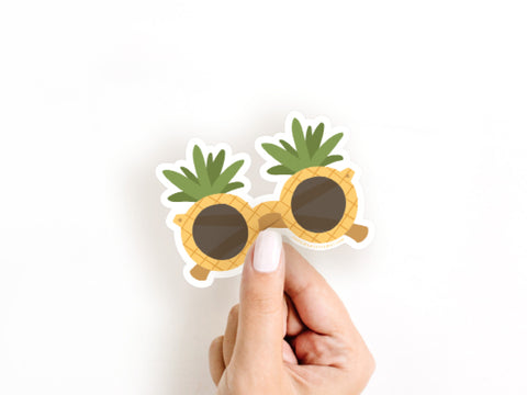 Pineapple Sunglasses Sticker