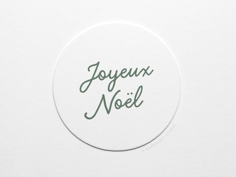 Joyeux Noël Coaster Set