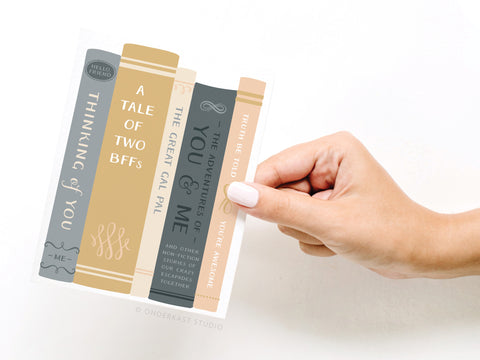 A Tale of Two BFFs Greeting Card