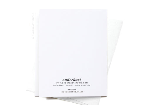 Wishing You A(n) Greeting Card