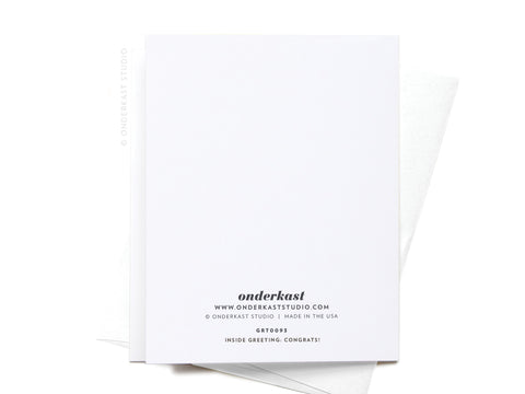 You Did It! Pennant Flags Greeting Card