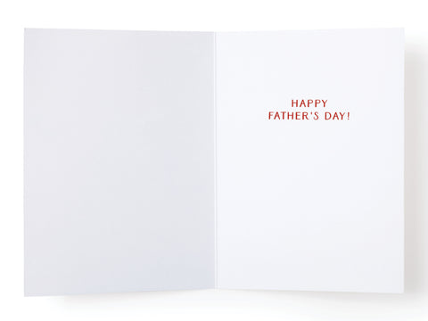 To the Rarest of Dads: Well Done! Greeting Card