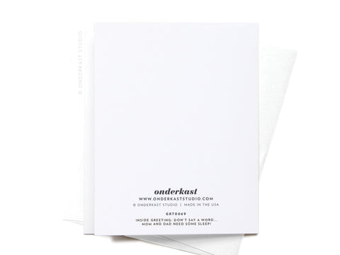 Hush Little Baby Greeting Card