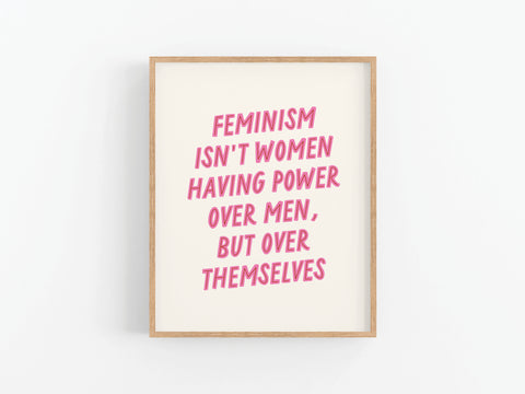 Feminism Art Print