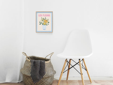 Les Fleurs Art Print