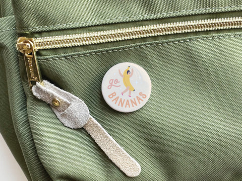 Go Bananas Pinback Button