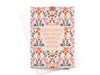 Happily Ever After Floral Folded Greeting Note Set of 10