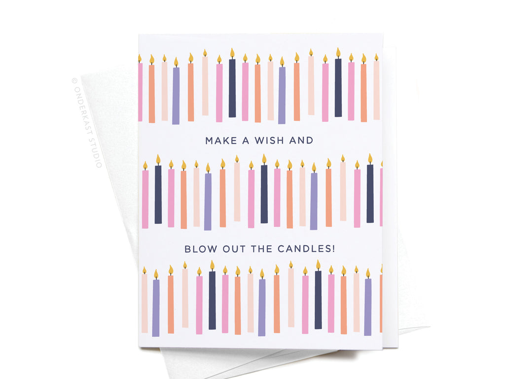 Make a Wish and Blow Out the Candles Greeting Card