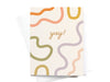 Yay Squiggles Greeting Card