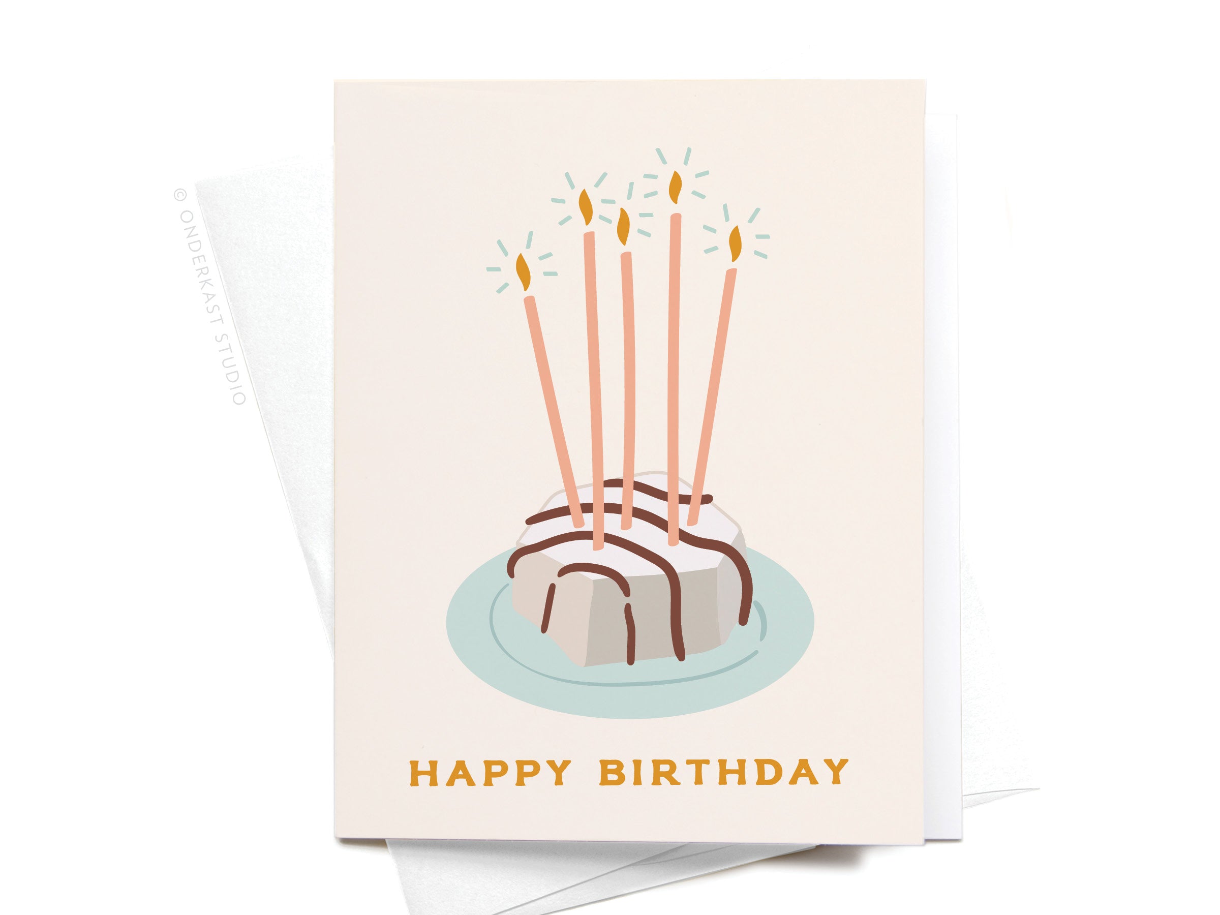 Happy birthday greeting card with cake and ribbon 12024917 Vector Art at  Vecteezy