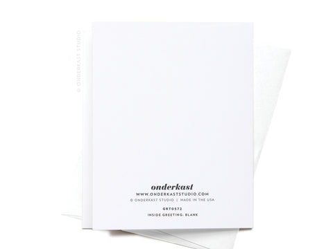 About Damn Time Wedding Cake Greeting Card