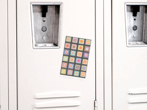 Granny Squares Crochet Blanket Refrigerator Magnet