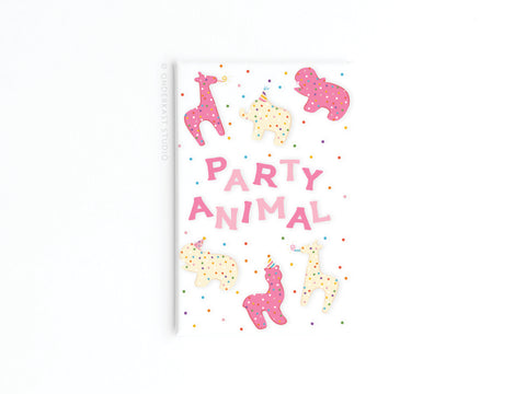 Party Animal Frosted Animal Cookies Refrigerator Magnet