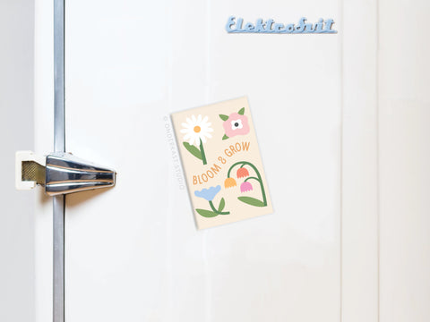 Bloom & Grow Refrigerator Magnet