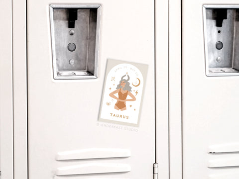 Taurus Zodiac Refrigerator Magnet