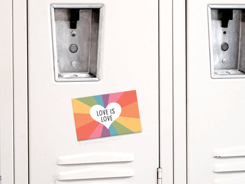 Love Is Love Refrigerator Magnet