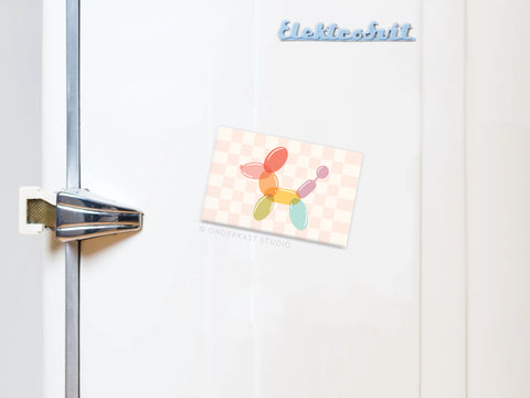 Balloon Animal Refrigerator Magnet