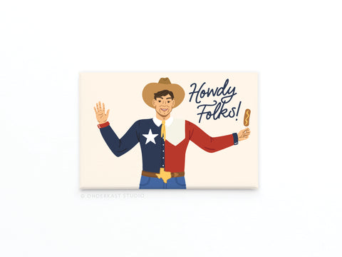 Big Tex Refrigerator Magnet