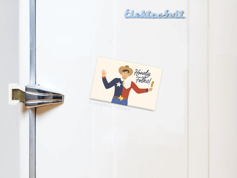 Big Tex Refrigerator Magnet