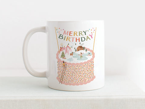 Merry Birthday Mug