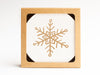 Snowflake Coaster Set