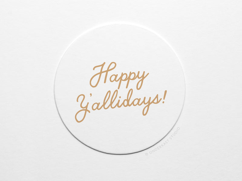 Happy Y’allidays Coaster Set