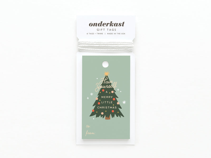 Have Yourself a Merry Little Christmas Gift Tag