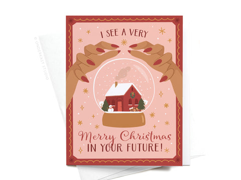 I See a Very Merry Christmas In Your Future Greeting Card – DISCONTINUED