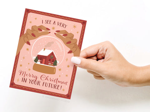 I See a Very Merry Christmas In Your Future Greeting Card – DISCONTINUED