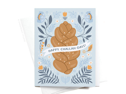 Happy Challah-days! Greeting Card