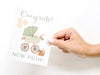 Now Push! Baby Stroller Greeting Card