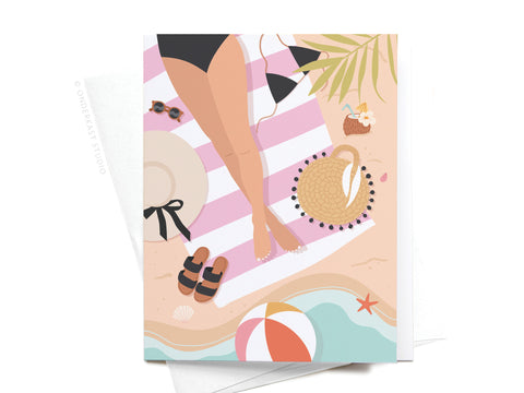 Vacay All Day Greeting Card