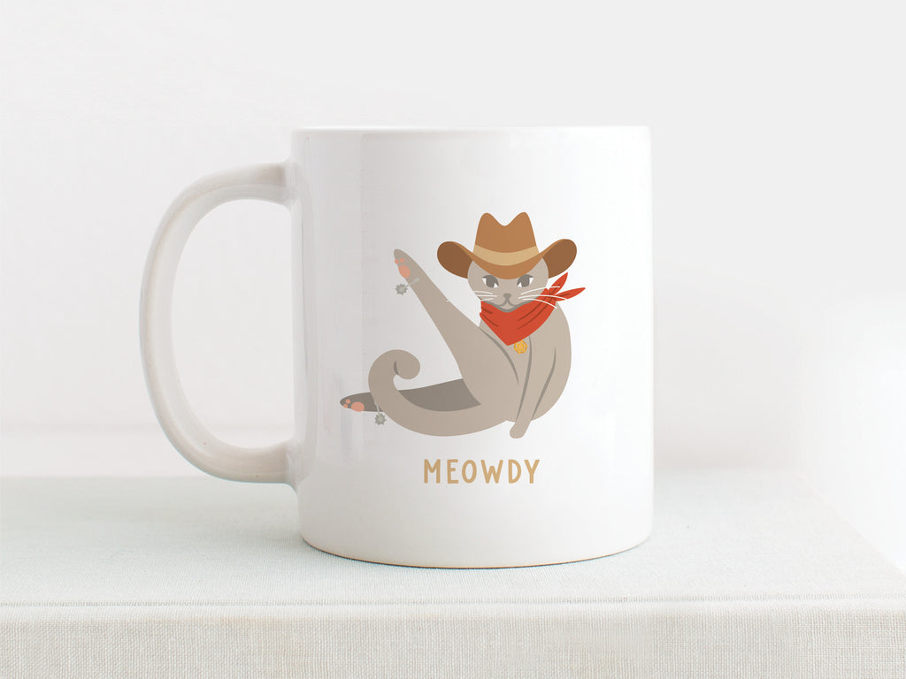 Meowdy Mug