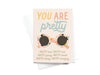 You Are Pretty Sunglasses Sticker Greeting Card
