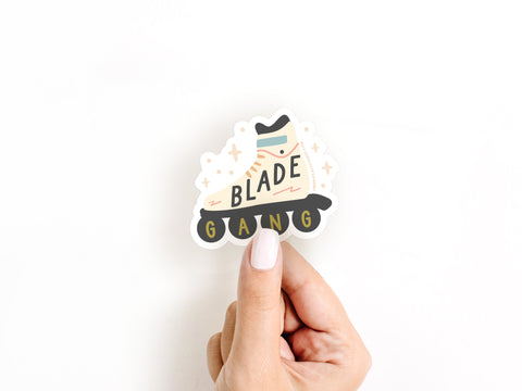 Blade Gang Rollerblades Sticker