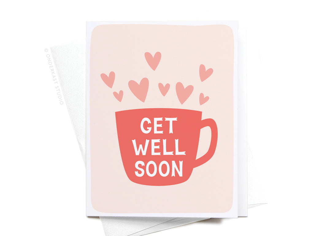 Get Well Soon Tea Mug Greeting Card