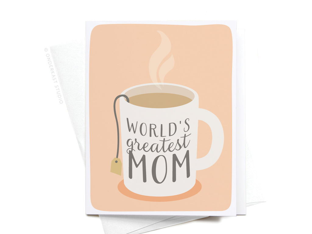 World's Greatest Mom Greeting Card